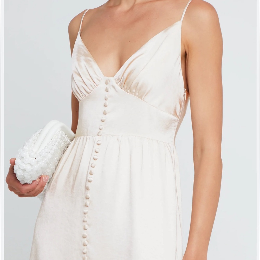 XS Champagne Maxi Dress - New with Tags